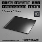 Square Movement Trays | OBS System | 20mm 25mm 30mm 40mm 50mm Bases