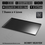 Square Movement Trays | OBS System | 20mm 25mm 30mm 40mm 50mm Bases