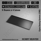 Square Movement Trays | OBS System | 20mm 25mm 30mm 40mm 50mm Bases