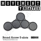 25mm Movement Trays for Tabletop Games | Waargaming | Full Range