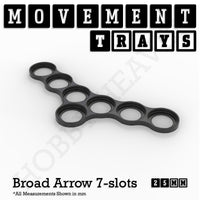 25mm Movement Trays for Tabletop Games | Warhammer Compatible | Full Range