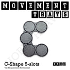 25mm Movement Trays for Tabletop Games | Waargaming | Full Range