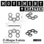 25mm Movement Trays for Tabletop Games | Waargaming | Full Range