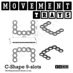 25mm Movement Trays for Tabletop Games | Waargaming | Full Range
