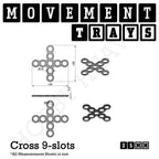 25mm Movement Trays for Tabletop Games | Waargaming | Full Range
