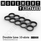 25mm Movement Trays for Tabletop Games | Waargaming | Full Range