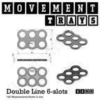 25mm Movement Trays for Tabletop Games | Waargaming | Full Range