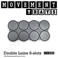 25mm Movement Trays for Tabletop Games | Warhammer Compatible | Full Range
