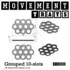 25mm Movement Trays for Tabletop Games | Waargaming | Full Range