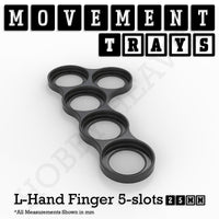 25mm Movement Trays for Tabletop Games | Warhammer Compatible | Full Range
