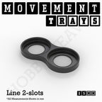 25mm Movement Trays for Tabletop Games | Waargaming | Full Range