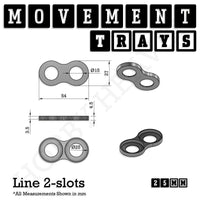 25mm Movement Trays for Tabletop Games | Warhammer Compatible | Full Range