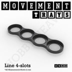 25mm Movement Trays for Tabletop Games | Waargaming | Full Range