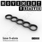 25mm Movement Trays for Tabletop Games | Waargaming | Full Range