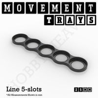 25mm Movement Trays for Tabletop Games | Warhammer Compatible | Full Range