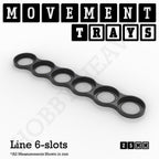25mm Movement Trays for Tabletop Games | Waargaming | Full Range