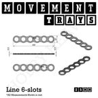 25mm Movement Trays for Tabletop Games | Waargaming | Full Range