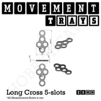 25mm Movement Trays for Tabletop Games | Warhammer Compatible | Full Range
