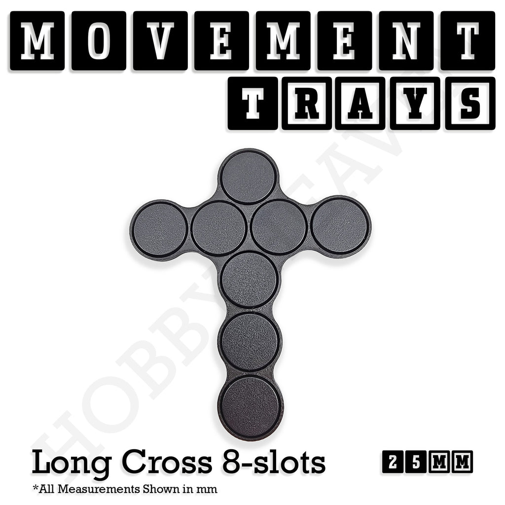 25mm Movement Trays for Tabletop Games | Waargaming | Full Range
