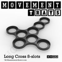 25mm Movement Trays for Tabletop Games | Warhammer Compatible | Full Range