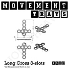25mm Movement Trays for Tabletop Games | Waargaming | Full Range