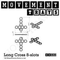 25mm Movement Trays for Tabletop Games | Warhammer Compatible | Full Range