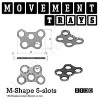 25mm Movement Trays for Tabletop Games | Warhammer Compatible | Full Range