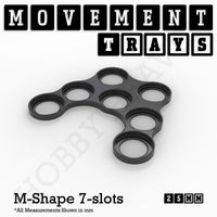 25mm Movement Trays for Tabletop Games | Warhammer Compatible | Full Range