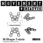 25mm Movement Trays for Tabletop Games | Waargaming | Full Range