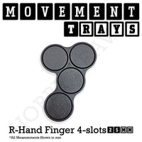 25mm Movement Trays for Tabletop Games | Warhammer Compatible | Full Range
