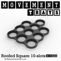 25mm Movement Trays for Tabletop Games | Warhammer Compatible | Full Range