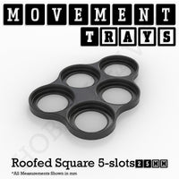 25mm Movement Trays for Tabletop Games | Warhammer Compatible | Full Range