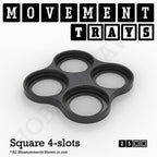 25mm Movement Trays for Tabletop Games | Waargaming | Full Range