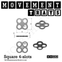 25mm Movement Trays for Tabletop Games | Warhammer Compatible | Full Range
