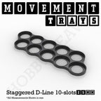 25mm Movement Trays for Tabletop Games | Waargaming | Full Range