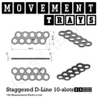 25mm Movement Trays for Tabletop Games | Waargaming | Full Range