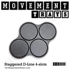 25mm Movement Trays for Tabletop Games | Waargaming | Full Range