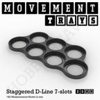25mm Movement Trays for Tabletop Games | Waargaming | Full Range