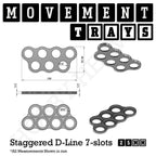 25mm Movement Trays for Tabletop Games | Waargaming | Full Range