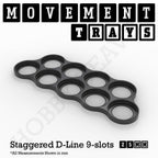 25mm Movement Trays for Tabletop Games | Waargaming | Full Range
