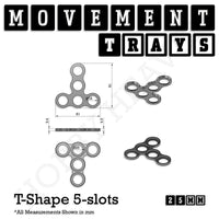 25mm Movement Trays for Tabletop Games | Warhammer Compatible | Full Range
