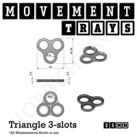 25mm Movement Trays for Tabletop Games | Warhammer Compatible | Full Range