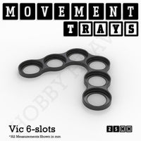 25mm Movement Trays for Tabletop Games | Warhammer Compatible | Full Range