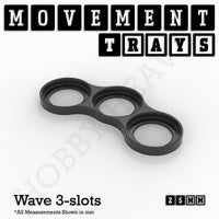 25mm Movement Trays for Tabletop Games | Warhammer Compatible | Full Range
