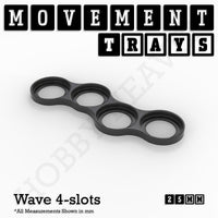 25mm Movement Trays for Tabletop Games | Warhammer Compatible | Full Range