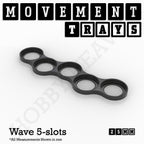 25mm Movement Trays for Tabletop Games | Waargaming | Full Range