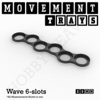 25mm Movement Trays for Tabletop Games | Warhammer Compatible | Full Range