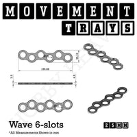 25mm Movement Trays for Tabletop Games | Warhammer Compatible | Full Range