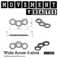 25mm Movement Trays for Tabletop Games | Warhammer Compatible | Full Range
