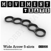25mm Movement Trays for Tabletop Games | Warhammer Compatible | Full Range
